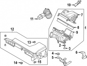 Nissan Pathfinder 22-25 Air Intake