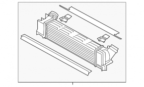 Intercooler BMW 3 F30 12-18 N20 THERMOTEC