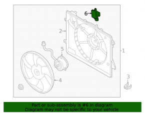 Hyundai Sonata 15-19 2.4 Cooling Fan Computer