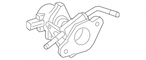 EGR valve EGR Toyota Camry v70 18-20 2.5, hybrid