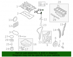 Kia Sportage 17-19 oil dipstick