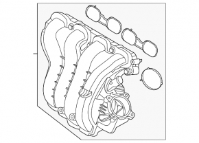 Intake manifold Kia Niro 23- HEV, PHEV