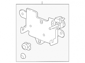 Bracket for cruise radar Honda Accord 16-17 rest hybrid