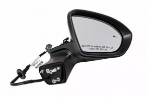 Right side mirror complete Chevrolet Cruze 16- BSM, turn signal, heating