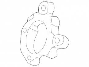 Rear right hub mounting bracket Chevrolet Bolt 17-
