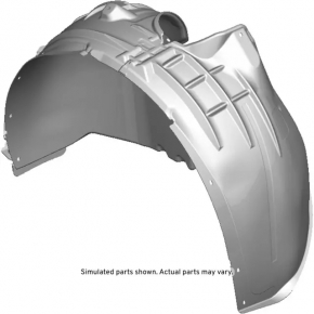 Front left fender liner Chevrolet Bolt 17-21