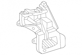 Rear bumper mount rear left BMW 7 G70 23-26