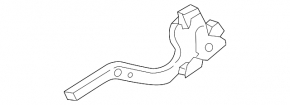 Right hood hinge for Toyota Corolla 20-26