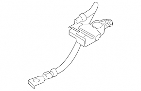 Battery terminal negative with cable BMW 3 F30 12-18