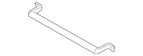 Infiniti FX35 FX45 03-05 front bumper reinforcement steel