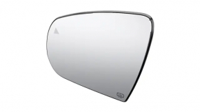 Left mirror element for Jeep Cherokee KL 14-23, heated, BSM