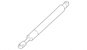 Right tailgate shock absorber for Hyundai Ioniq 17-22