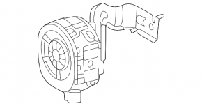 Toyota Sienna 21-25 Front Warning Light