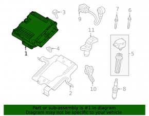 Ford Edge 15-18 2.0T Engine Computer ECU