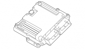 Ford Edge 15-18 2.0T Engine Computer ECU