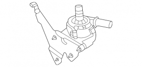 Pump cooling pump additional Ford Explorer 20-21 3.0T