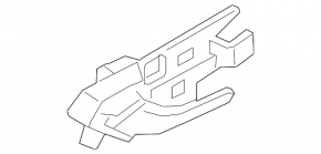 Lincoln Corsair 20-26 rear right inner door handle