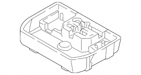 Kia Niro 17-22 HEV Type 2 Tool Foam, Missing Fragment