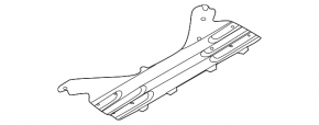 Front underbody strut Audi A6 C8 19-