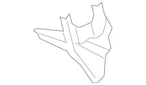 Front right wing bracket BMW X5 X6 E70 E71 07-13