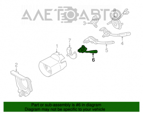 Mercedes W211 steering column control