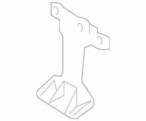 Nissan Altima hood latch plate 16-18 rest.