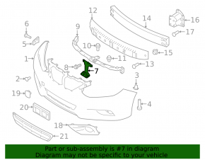 Nissan Altima 16-18 Rest Hood Lock Bar