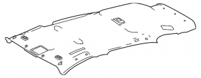 Toyota Rav4 13-15 headliner without sunroof