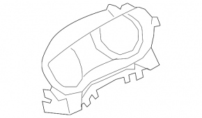 Nissan Rogue Sport 20-22 Instrument Cluster Cover