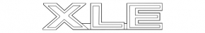Toyota Prius 50 19-22 "XLE" emblem