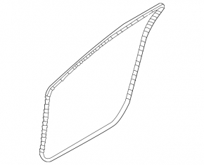 Door seal front left Nissan Sentra 20-24