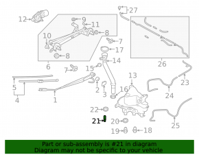 Subaru Forester 19- Washer Fluid Level Sensor