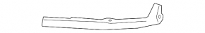 Front bumper mount left under headlight Chevrolet Cruze 11-16