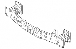 Front bumper reinforcement Mazda 3 19- Japan built OEM