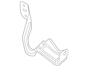 Left bonnet hinge Ford Focus mk3 11-18
