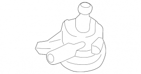 Cooling system pump Ford C-max MK2 13-18 plastic