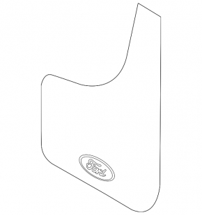 Set of mudguards Ford Focus mk3 11-18 5d