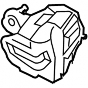 Front right door lock Ford Mustang mk6 15-