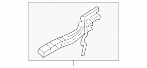 Mazda CX-50 23-25 rear right door handle mechanism