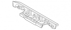 Lower radiator deflector for Lexus LX 22-26
