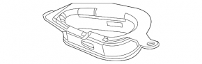 Air intake Acura TLX 21-25 2.0 upper part