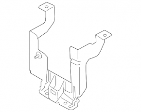 Front Battery Bracket Volvo XC40 19-22