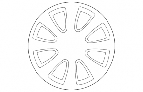 Wheel disk R16 x 6J ET45 5*114.3 Toyota Camry v40 curb, for painting