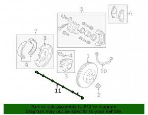 Rear right ABS sensor for Nissan Juke 11-17 AWD