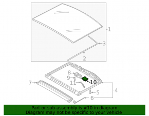 VW Jetta 19-24 Sunroof Controller