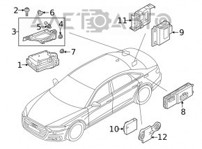 VW Jetta 19-24 Sunroof Controller