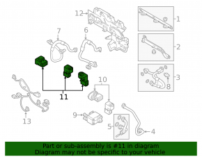 Air conditioning valve VW e-Golf 15-19