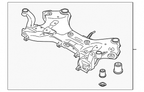 Front subframe Hyundai Santa FE 21-23