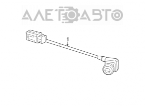 Rear view camera Dodge Charger 15-20 rest