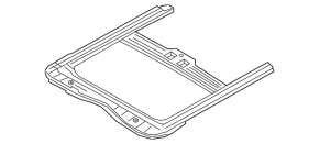 Hatch mechanism frame Kia Niro 17-22